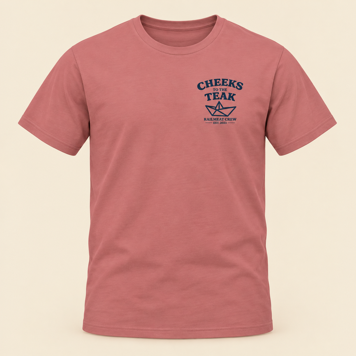 Cheeks to the Teak Tee